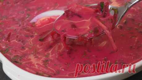Действительно вкусный Свекольник: покажу как его сделать много, так он всегда готов