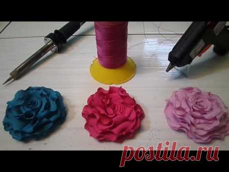 COMO FAZER FLOR PARA PRESILIA E CABELO ''3 MANEIRA''