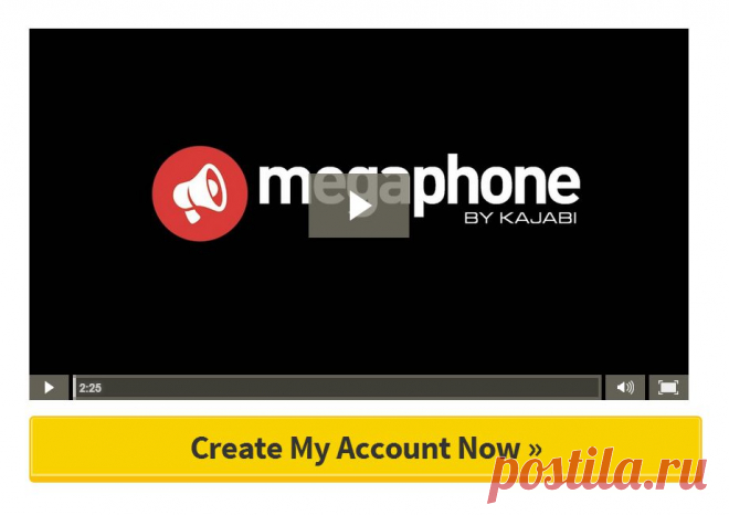 Megaphone - Create Beautiful Landing Pages With Just A Few Clicks. 
Мегафон - создает красивые целевые страницы всего несколькими щелчками.