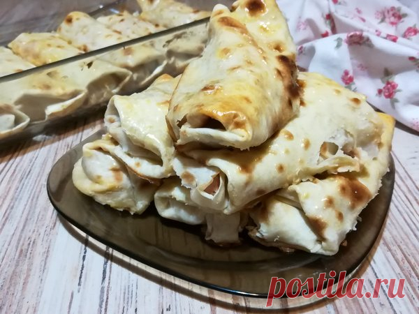 Очень вкусные рулетики из тонкого лаваша | Вкуснейшая кухня | Яндекс Дзен