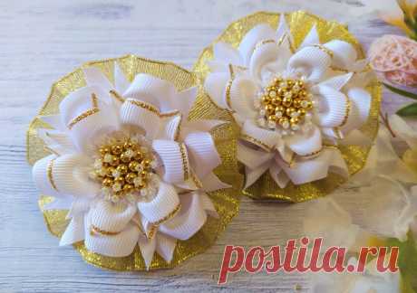 Ободки, заколки и резинки для волос своими руками