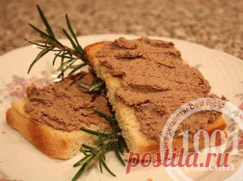 Печеночный паштет с черносливом и орехами - Паштет от 1001 ЕДА вкусные рецепты с фото!