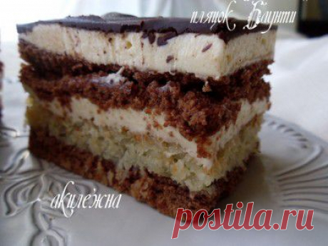 Пляцок «Баунти» : Торты, пирожные