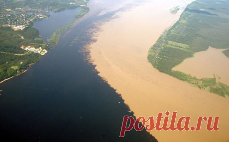 16 поразительных мест, где видна граница между водными пространствами