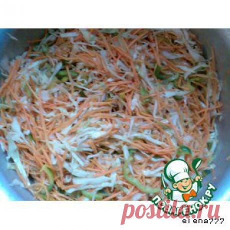 Салат &quot;Корейцы отдыхают&quot; (овощи по-корейски) - кулинарный рецепт