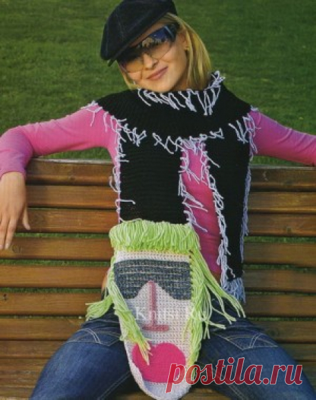 Шарф с маской. Вязание для женщин / Шапки береты шарфы / Крючком