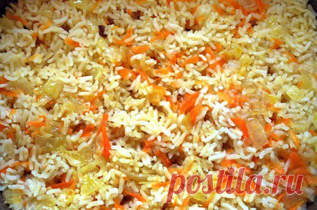 Дикий рис с кукурузой, обжаренной морковкой