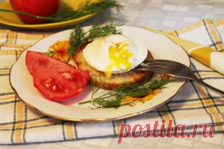 Яйцо а-ля пашот в микроволновой печи рецепт с фото - 1000.menu