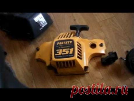 PARTNER 351   ремонт бензопилы