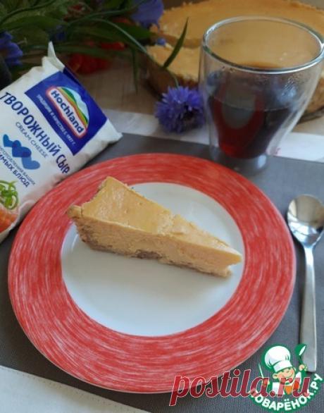 Медовый чизкейк. Ароматный, кремовый, вкуснейший чизкейк! Сочетание основы с добавлением орехов и нежного вкуса мёда в начинке на основе творожного сыра ТМ Hochland - это что-то нереальное!!!