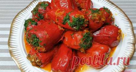 Самые вкусные фаршированные перцы. Рецепт просто ОГОНЬ! Век живи, век учись!