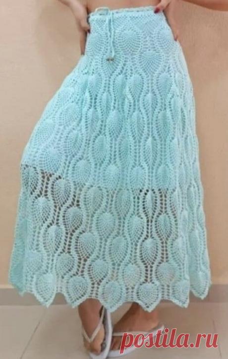 Очаровательные летние юбки крючком. Идеи со схемами. | Вяжем вместе - вяжем стильно. | Дзен