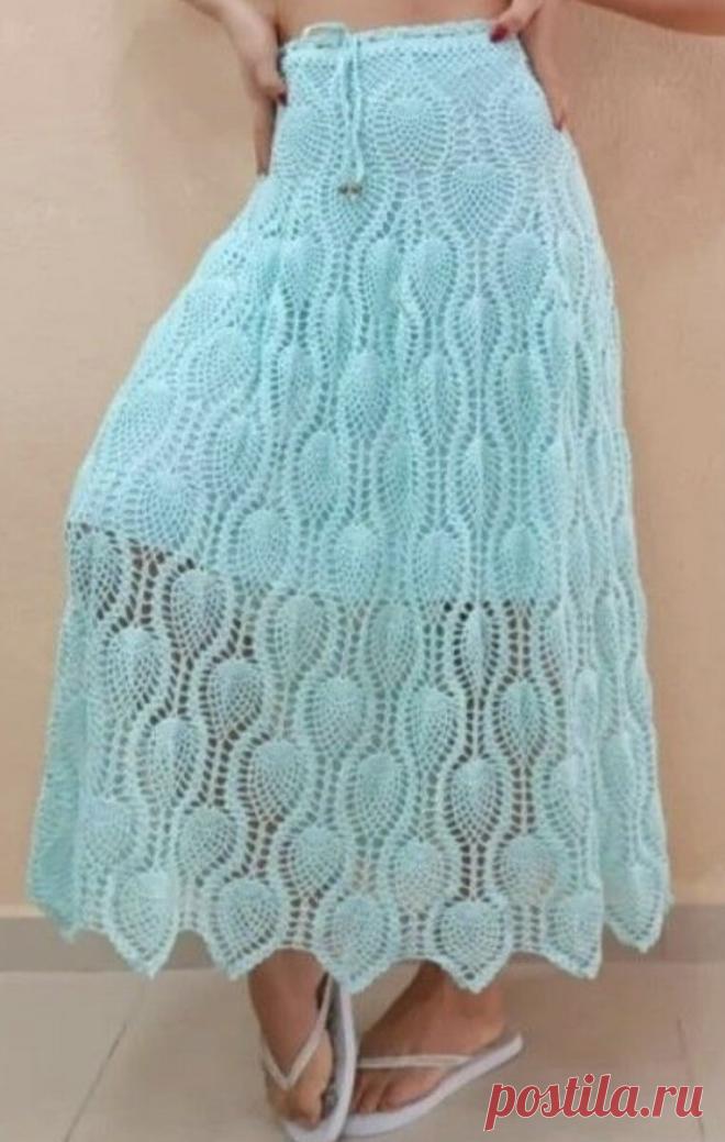 Очаровательные летние юбки крючком. Идеи со схемами. | Вяжем вместе - вяжем стильно. | Дзен