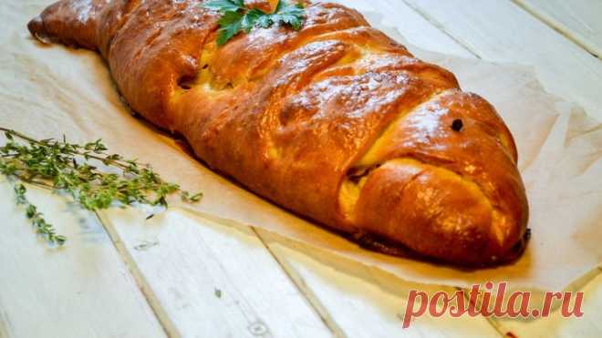 Рыбный пирог с щукой