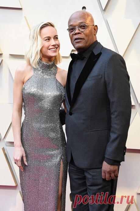 Сэмюэл Л. Джексон и Бри Ларсон