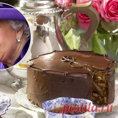 Рецепт королевского торта: любимый десерт Елизаветы II и Кейт Миддлтон | Glamour.ru Предупреждаем: после прочтения материала вам точно захочется съесть кусочек шоколадного торта&nbsp;— любимого десерта королевы Великобритании! Рецепт прилагается.