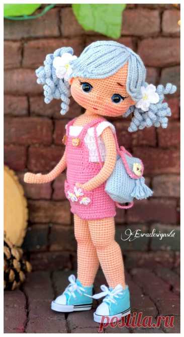 Crochet Doll Tina Amigurumi Free Pattern - Amigurumi