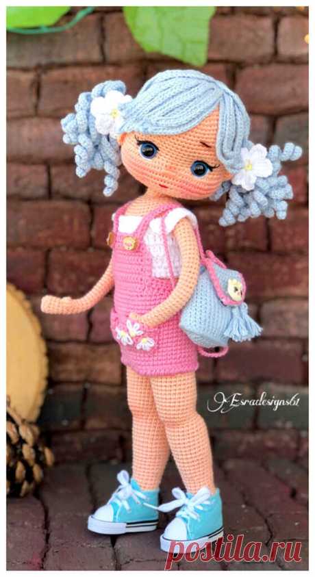 Crochet Doll Tina Amigurumi Free Pattern - Amigurumi