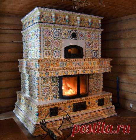 Изразцовая печь Звезда севера | Vesta