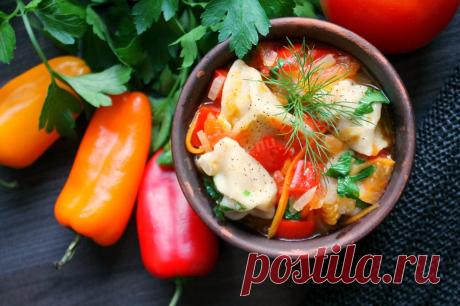 Пельмени с овощами на сковороде рецепт с фото пошагово - 1000.menu