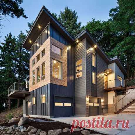 ⒽⓂ Металлический сайдинг (75 фото): красота стен вашего дома - HappyModern.RU