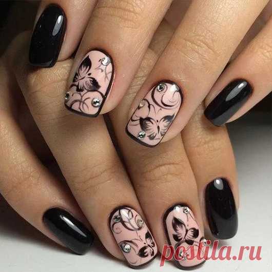 Строгий, но очень стильный маникюр на работу! 💅👩 Обязательно нужно попробо...