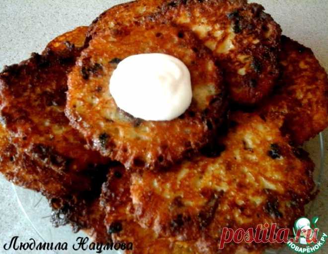Деруны с грибами – кулинарный рецепт