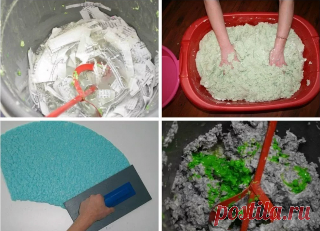 Как своими руками сделать жидкие обои