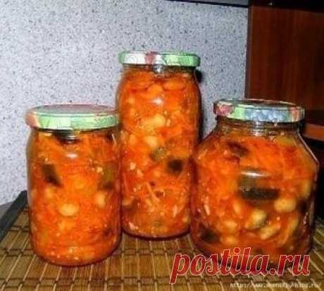 САЛАТ на ЗИМУ "ВЛЮБЛЕННАЯ ФАСОЛЬ"