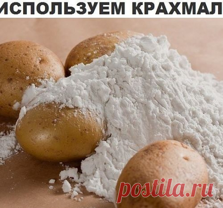 ПРИМЕНЕНИЕ КРАХМАЛА В НАРОДНОЙ МЕДИЦИНЕ