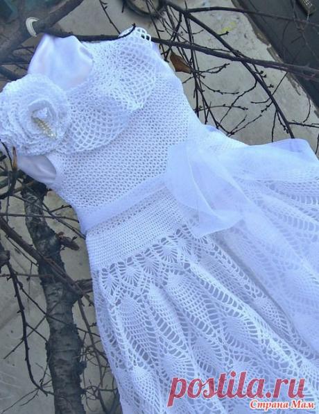Мой &quot;Белоснежный ажур&quot;! - Вязание - Страна Мам
