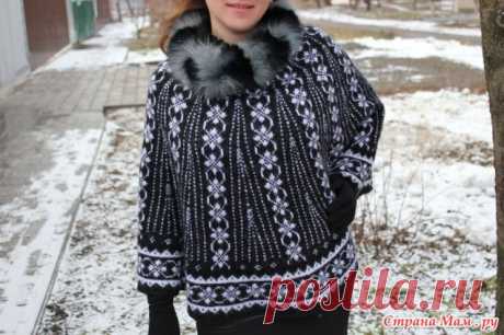 Юбка-пончо &quot;Print&quot; / Вязание спицами / Вязание спицами. Работы пользователей