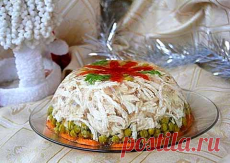 Заливное из курицы