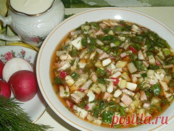 Окрошка классическая - рецепт с фото - окрошка классическая - как готовить: ингредиенты, состав, время приготовления - Леди@Mail.Ru