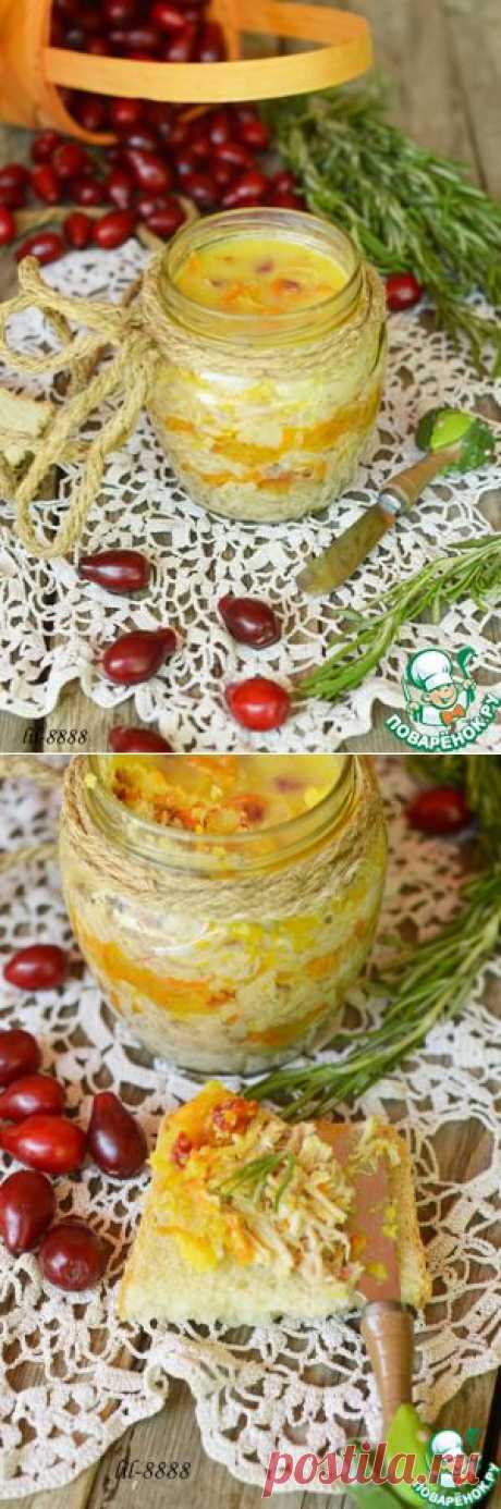 Рийет из кролика с овощами и кизилом - кулинарный рецепт