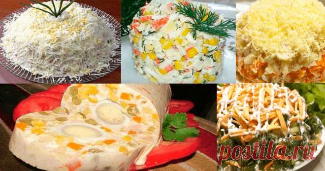 ТОП - 5 праздничных салатов. Вкусно и по-новому Читать далее...