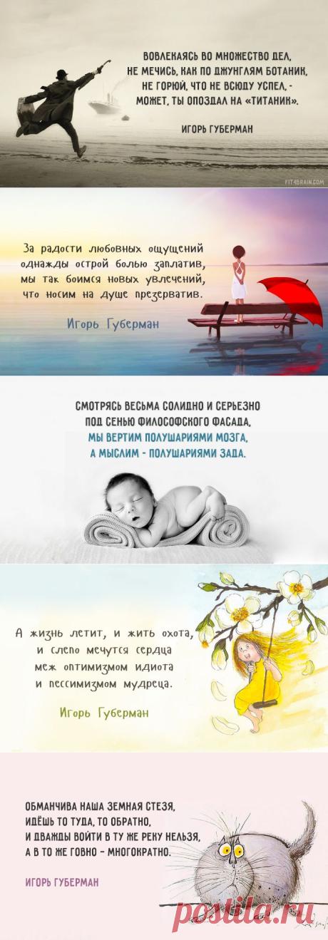 Хлёсткие «Гарики» Игоря Губермана – Фитнес для мозга