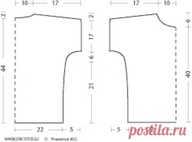 Pullover summer crochet pattern