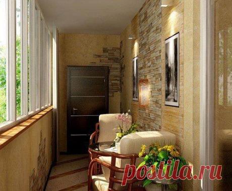 Как сделать кабинет на балконе