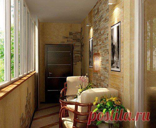 Как сделать кабинет на балконе