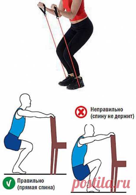 Лечебная гимнастика: приседания для тренировки сосудов | Я ЗДОРОВ!