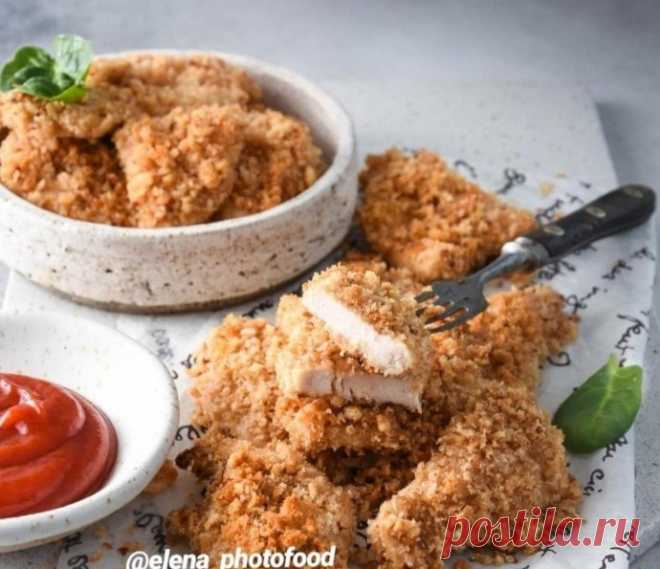Домашние куриные наггетсы