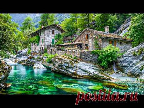 Лавертеццо, где Боги поцеловали Планету Земля! 🇨🇭 Швейцария 4K
