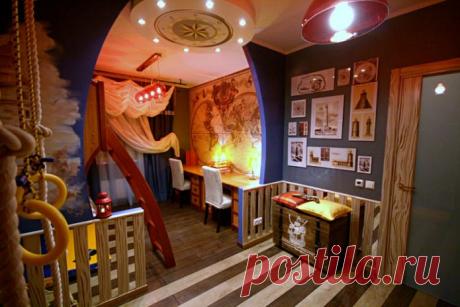 Пиратский деревянный сундук своими руками