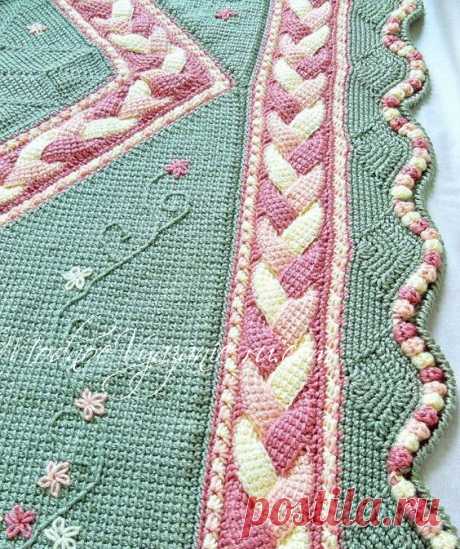 Тунисское вязание для начинающих - Crochet Modnoe Vyazanie