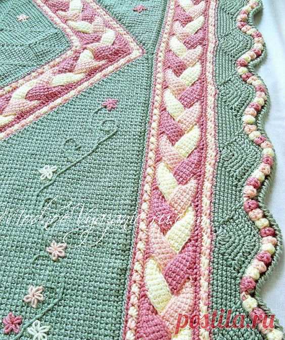 Тунисское вязание для начинающих - Crochet Modnoe Vyazanie