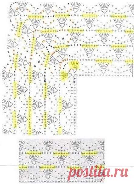 МК схема вязания крючком ворота поло — Яндекс: нашёлся 1 млн результатов