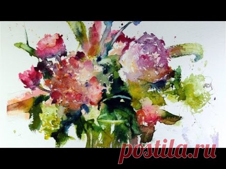 DEMO 3 | Watercolour Flowers
