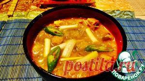 Острый  из кимчхи со свининой - кулинарный рецепт