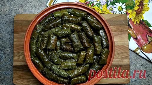 Голубцы в виноградных листьях (долма) | Little Kitchen - Маленькая кухня | Дзен